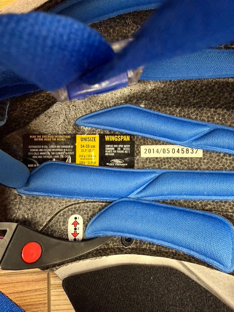 Used Rudy Project Wingspan Aero Helmet
