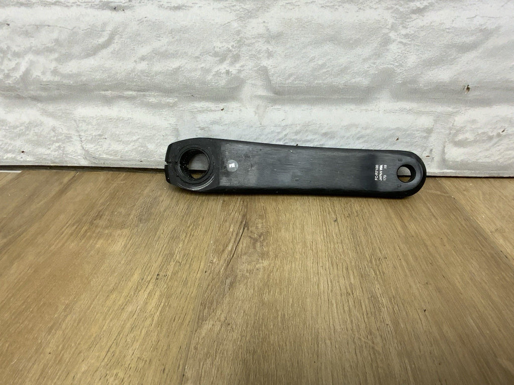 Shimano 105 FC-R7100 Left Crank Arm 170mm Road Bike Non-Drive Side Black 