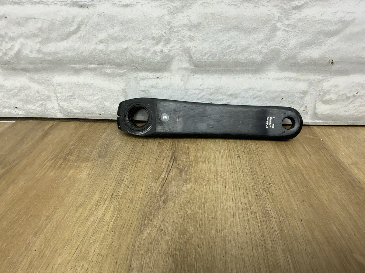 Shimano 105 FC-R7100 Left Crank Arm 170mm Road Bike Non-Drive Side Black 