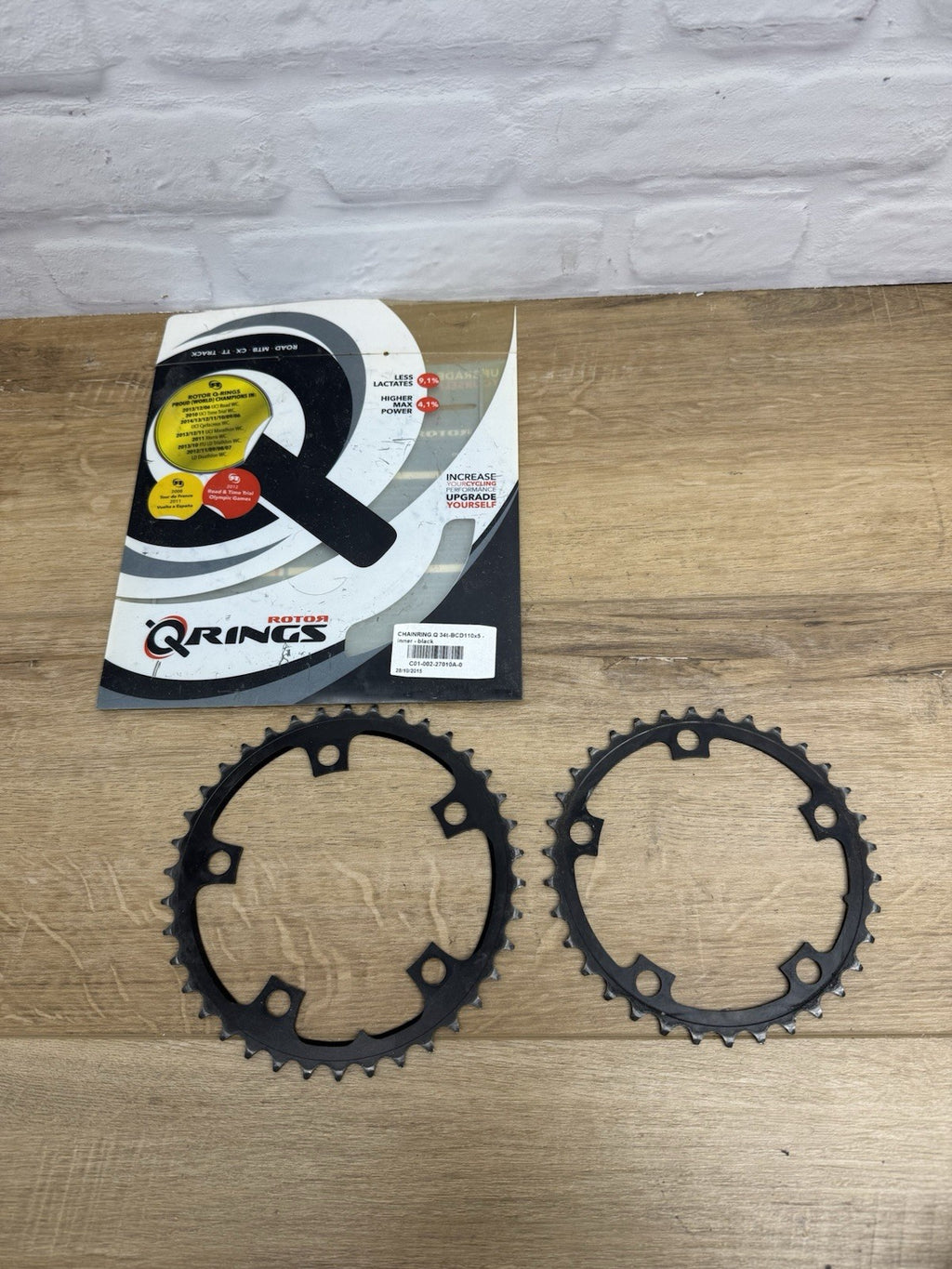 Rotor Q-Rings Oval Chainring Set 