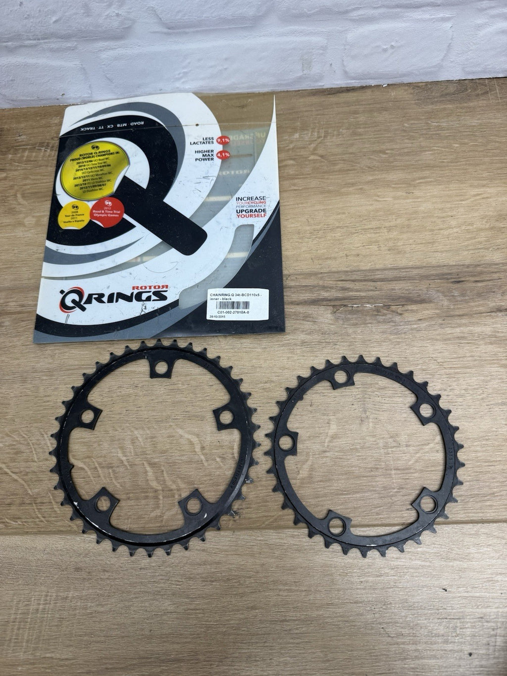 Rotor Q-Rings Oval Chainring Set 