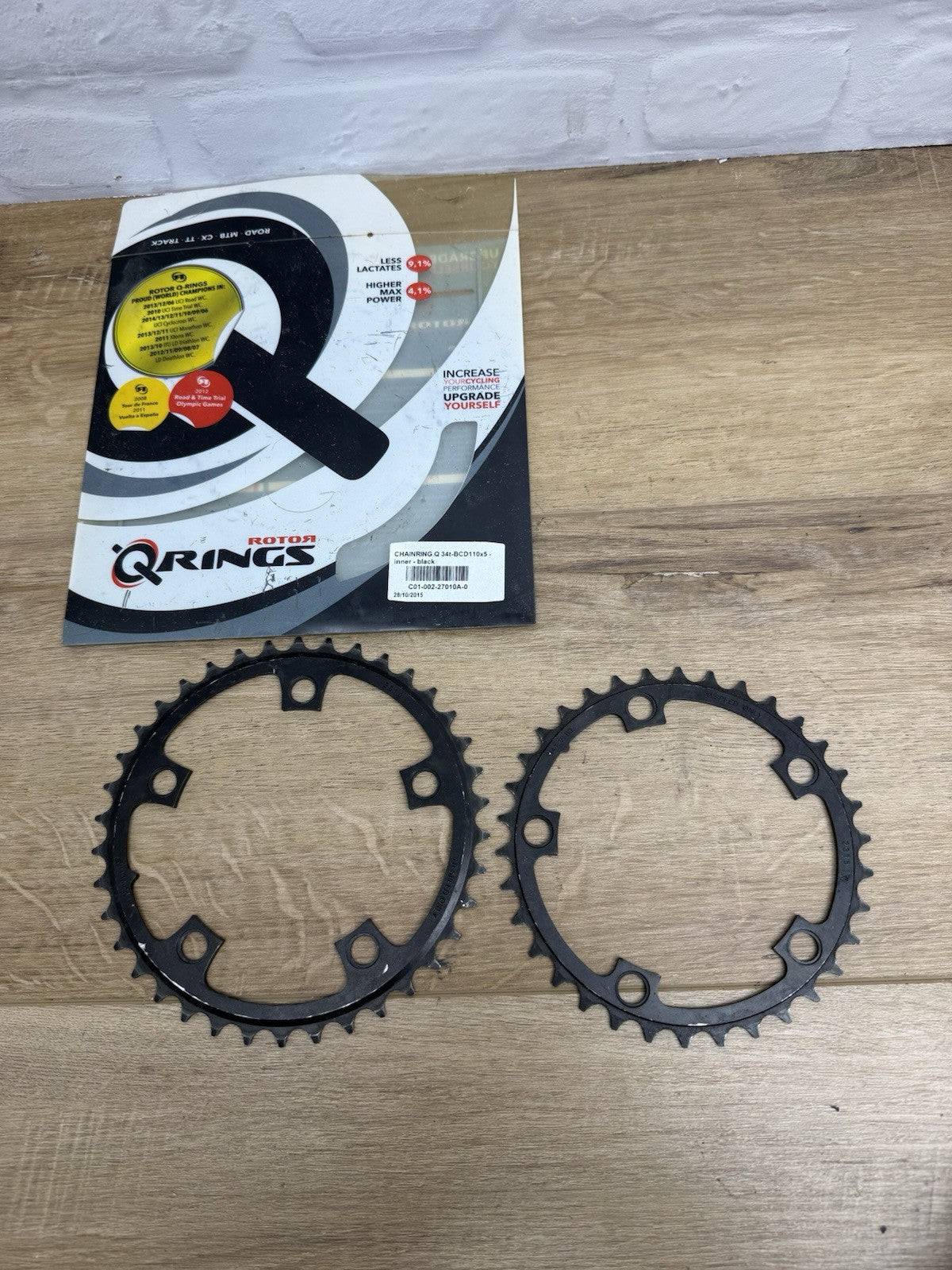 Rotor Q-Rings Oval Chainring Set 