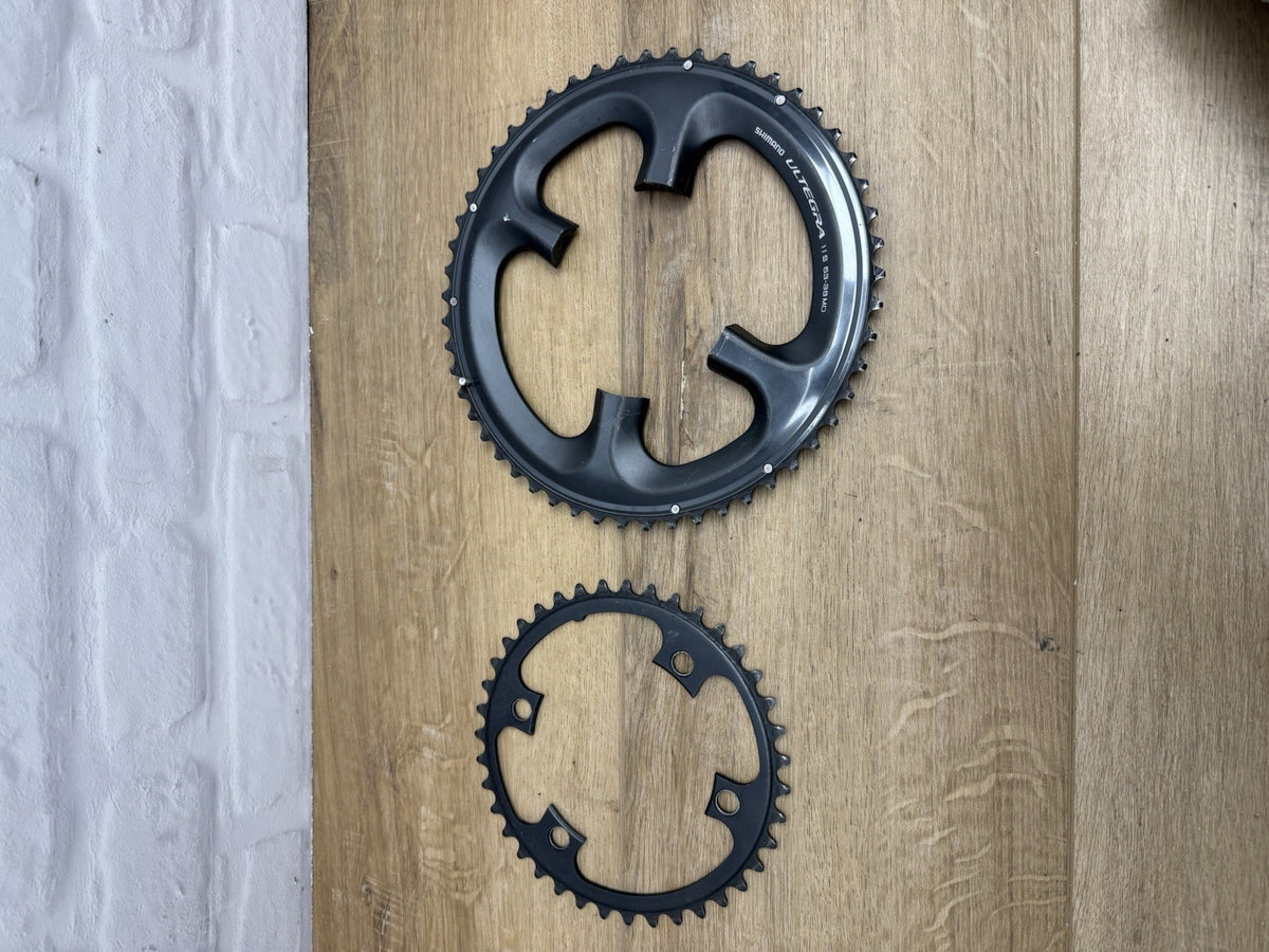 Shimano Ultegra 11-speed crankset chainring pair