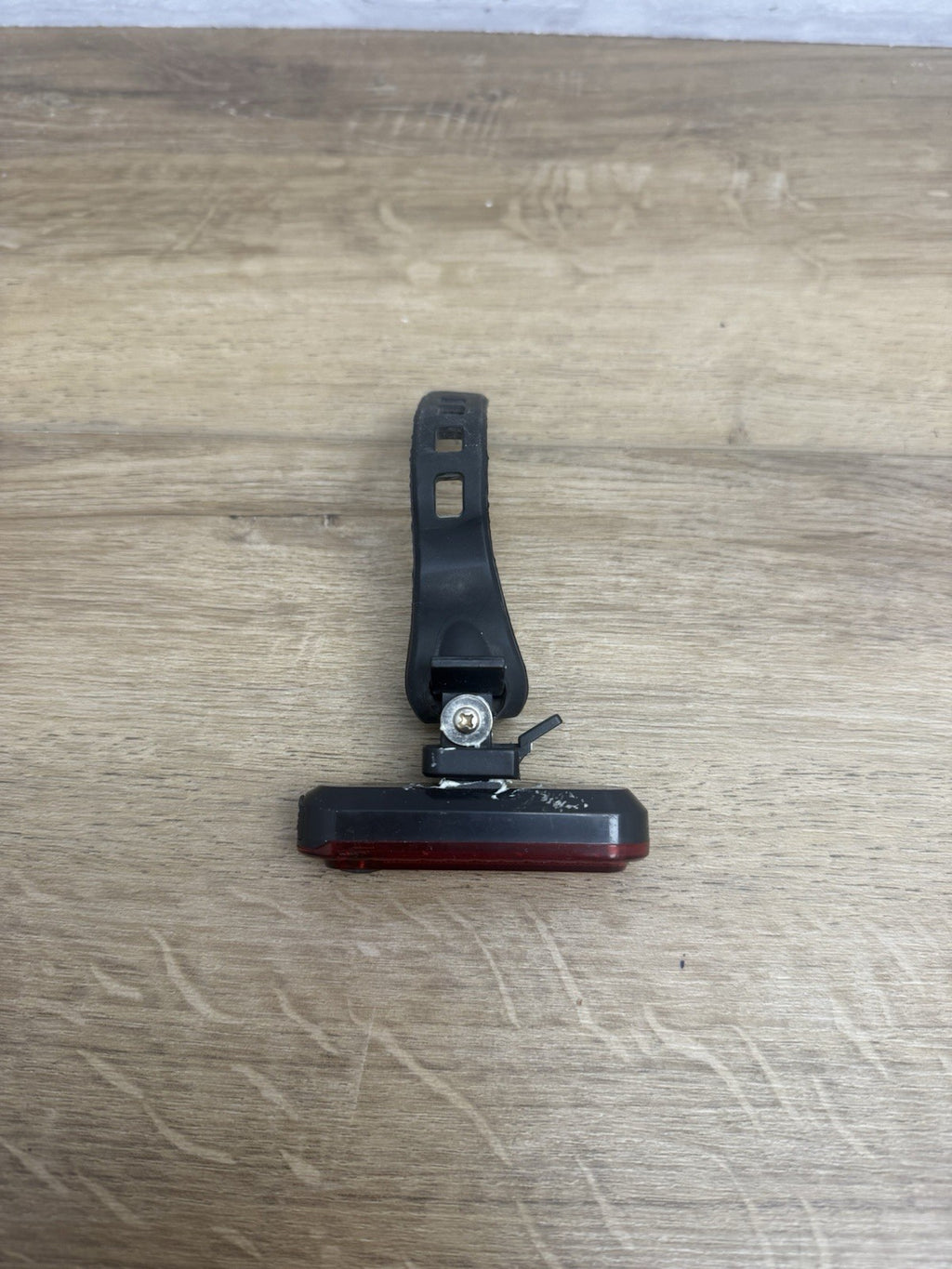 compact USB-rechargeable red LED bike tail light