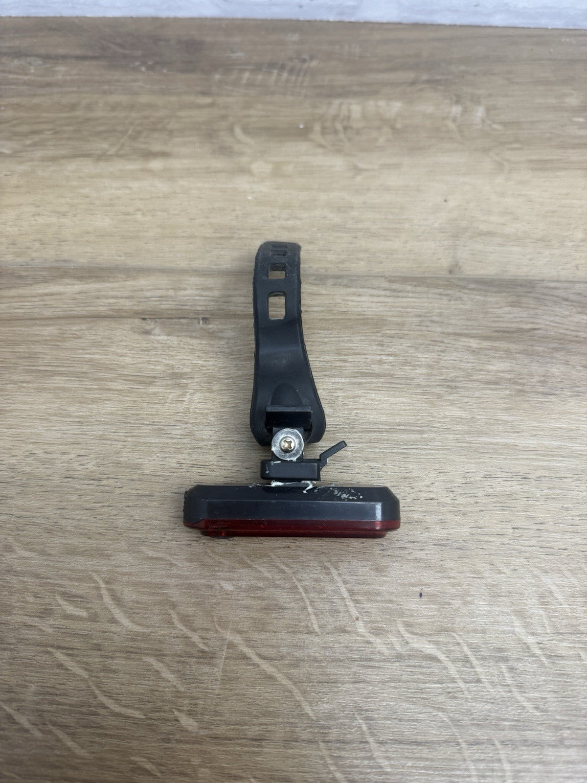 compact USB-rechargeable red LED bike tail light