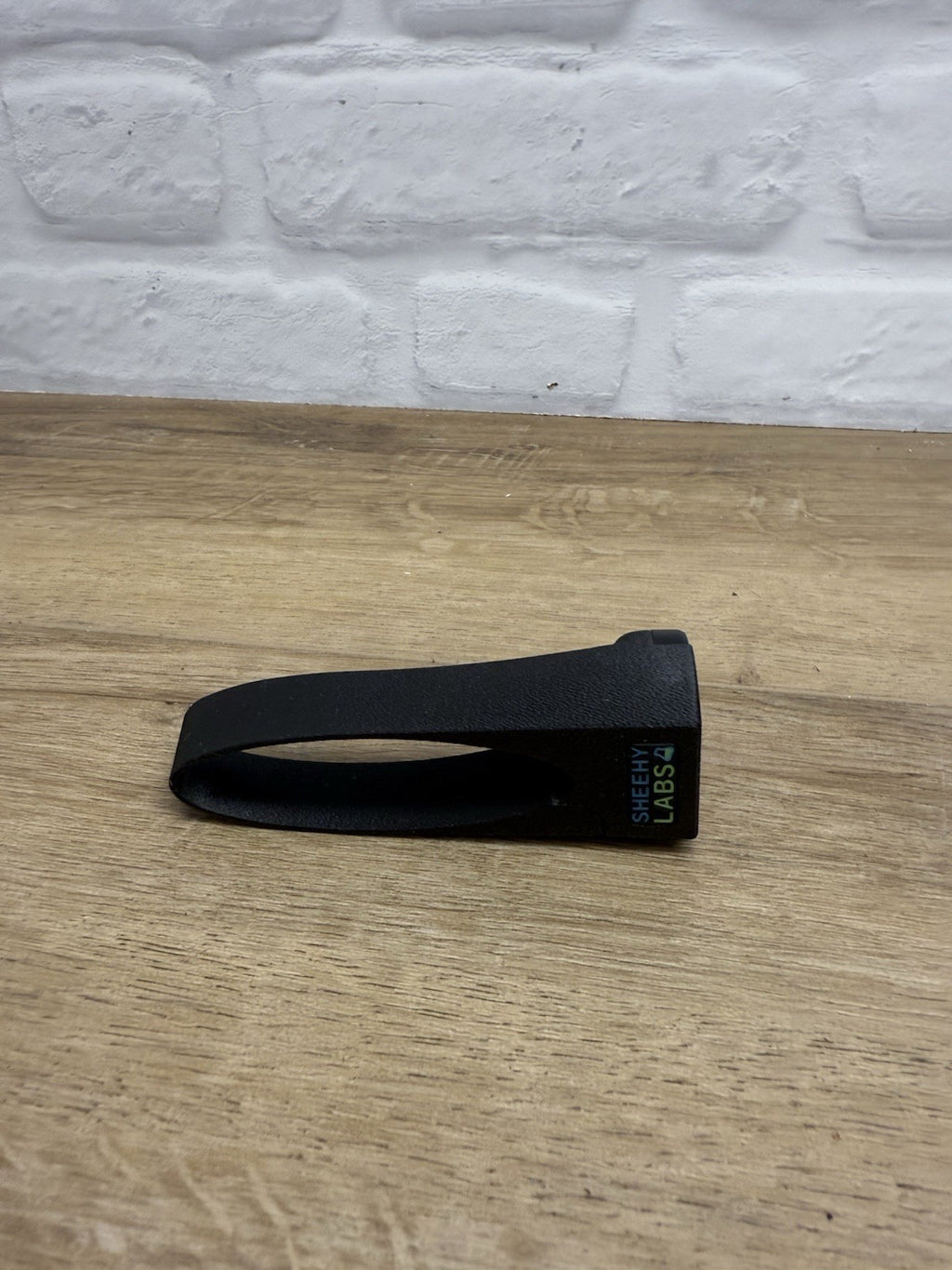 Sheehy Labs 3D-printed black bicycle seatpost mount