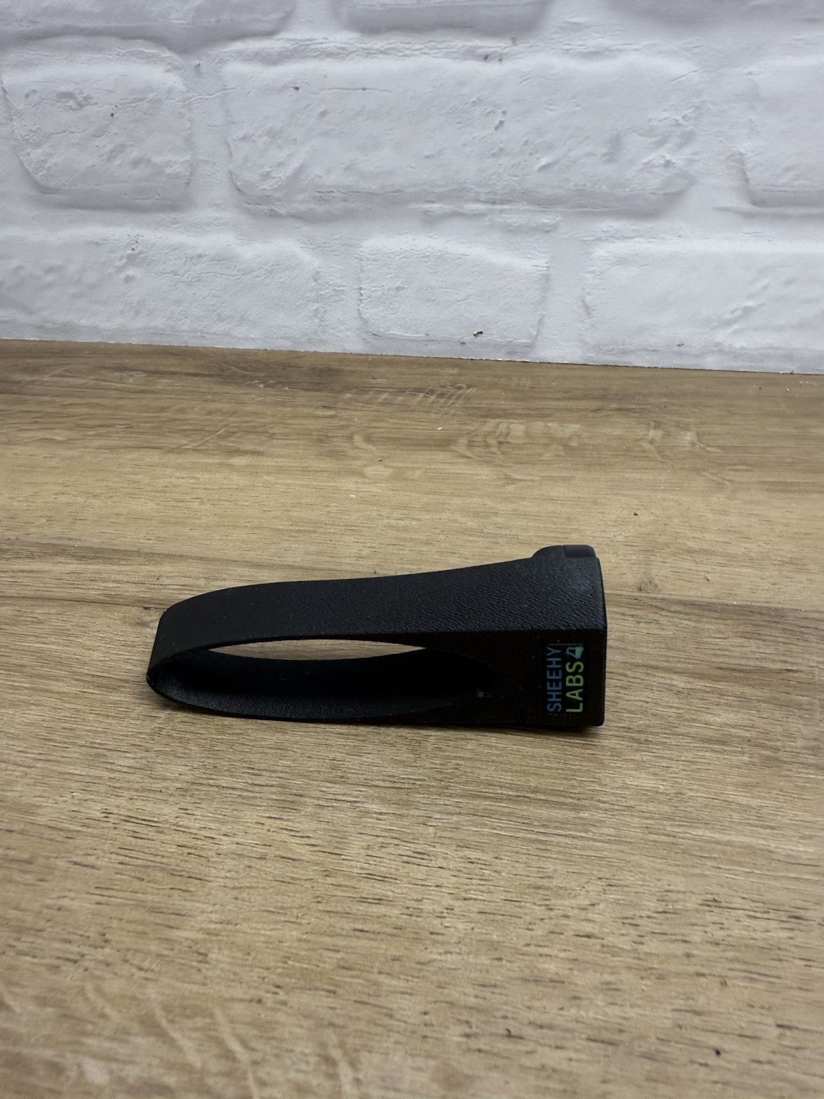 Sheehy Labs 3D-printed black bicycle seatpost mount