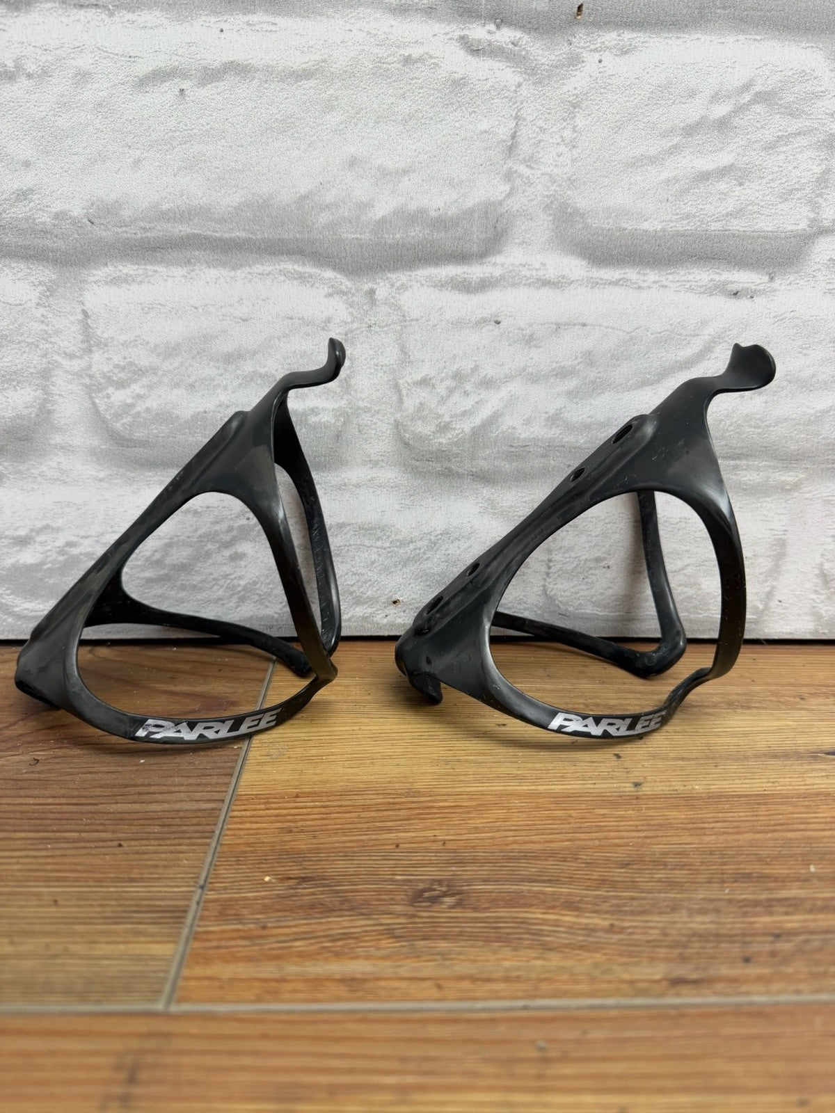 (2) PARLEE Arundel Mandible Carbon Bottle Cage Set