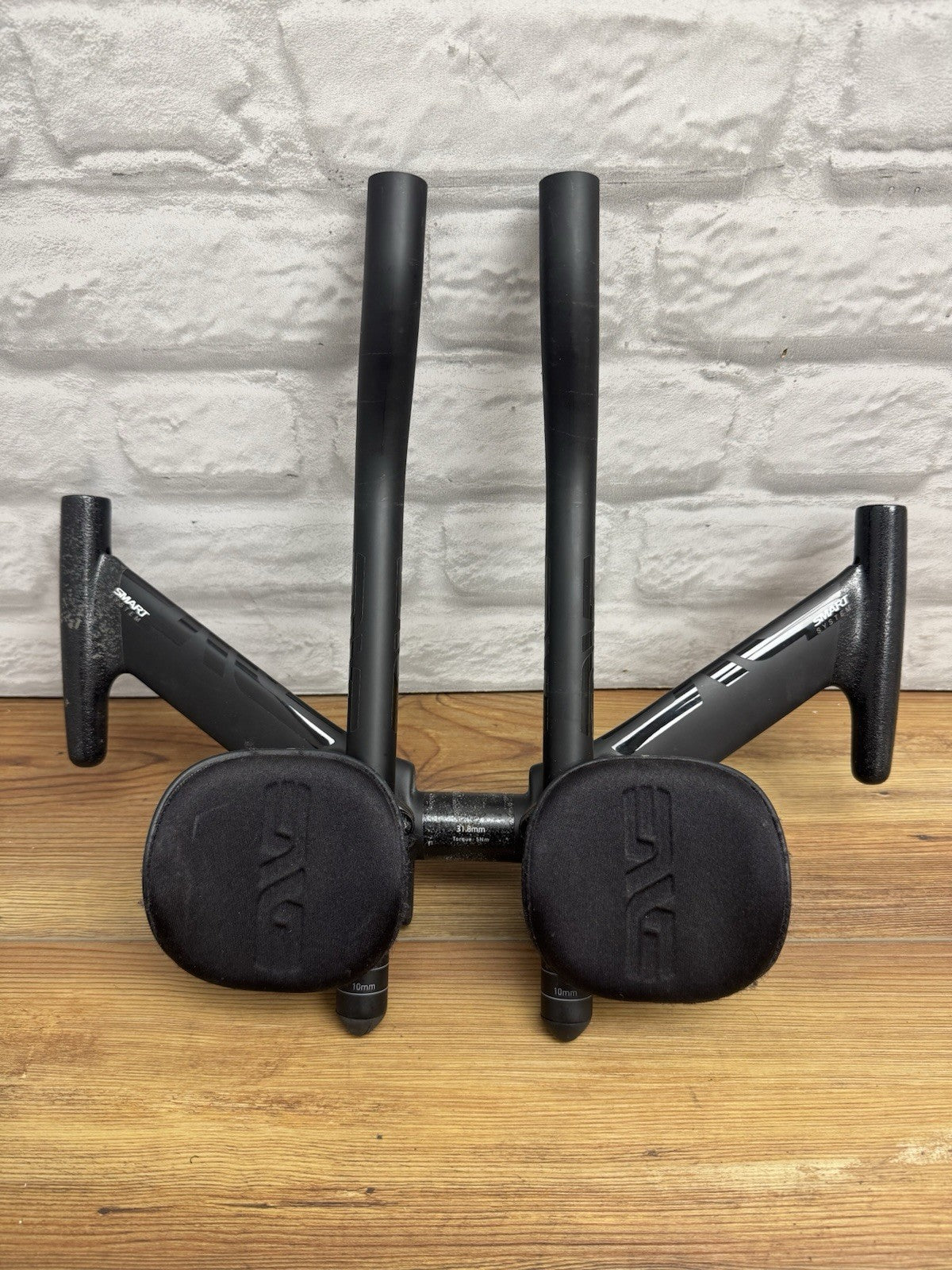 40cm ENVE SES Carbon TT Triathlon Aero Base Bar + Carbon Extensions 31.8mm