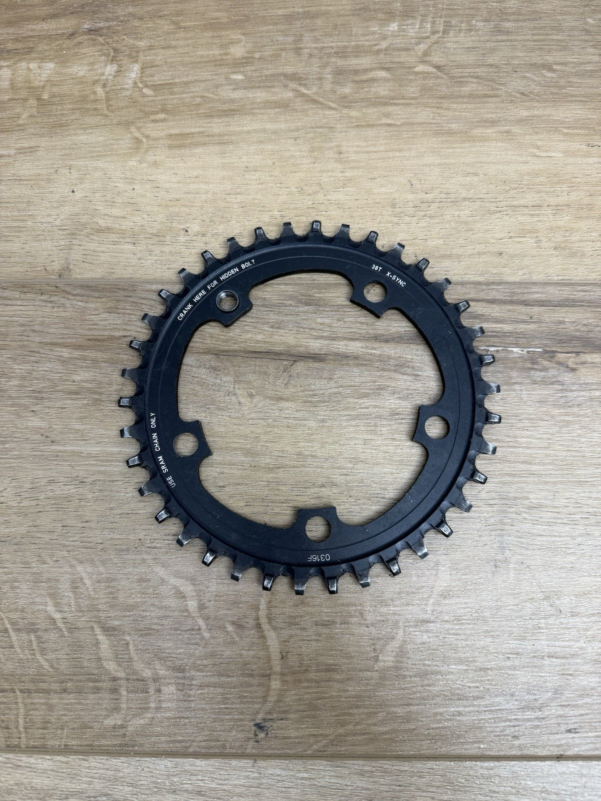 SRAM Powerglide 34T 110 BCD 5-bolt Narrow Wide Chainring