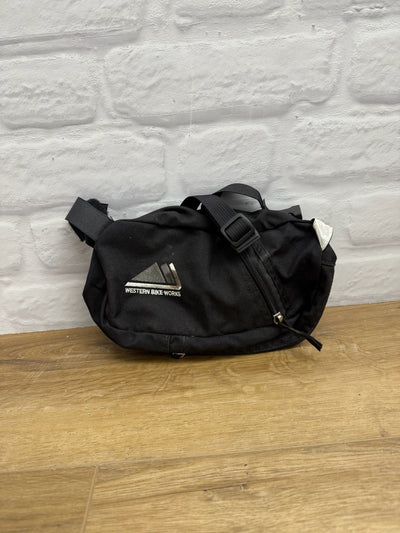 Western Bike Works Black Nylon Saddle Bag