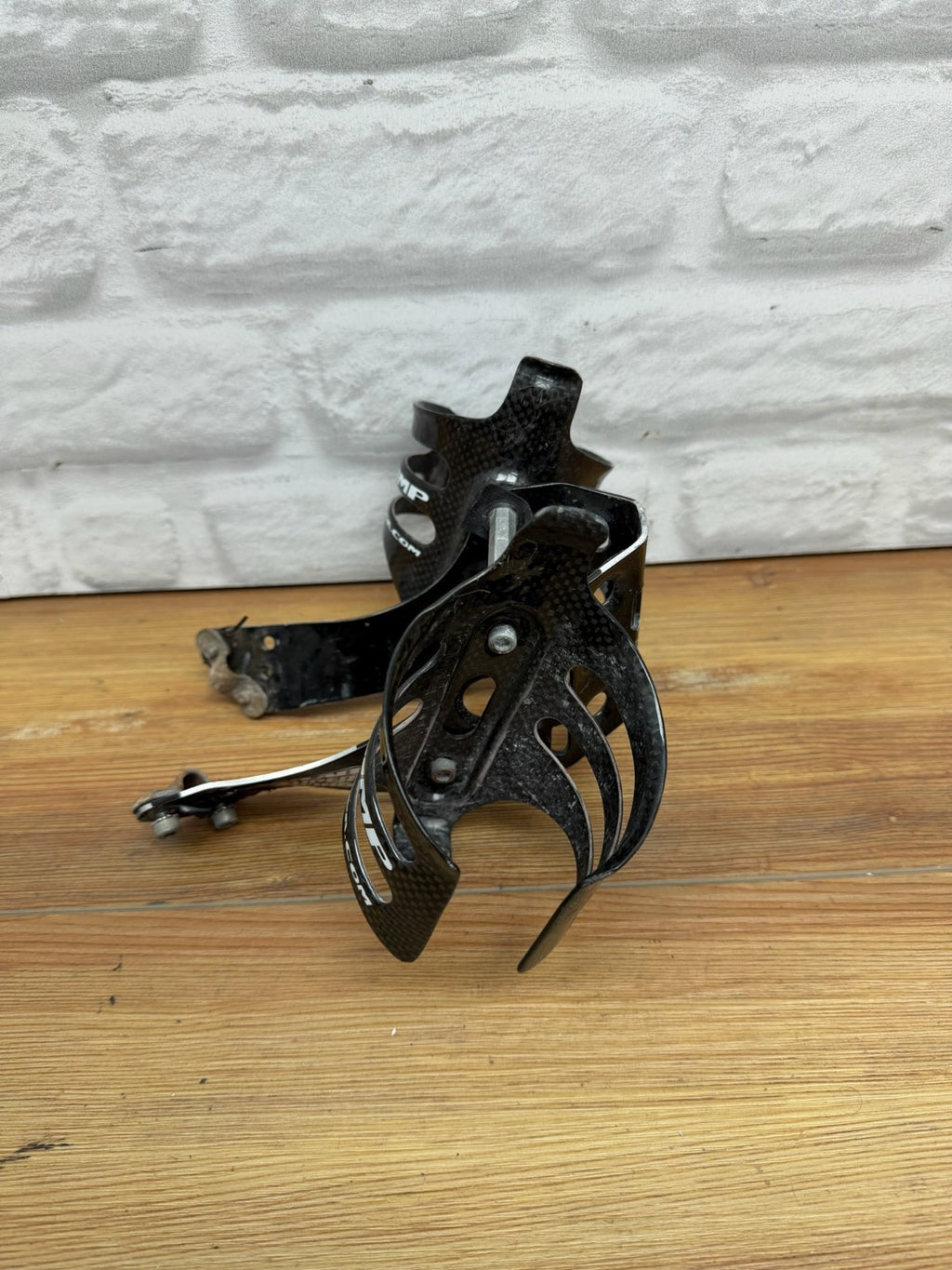 XLAB Gorilla Carbon Bottle Cages + Wing Water Bottle Cage Mount