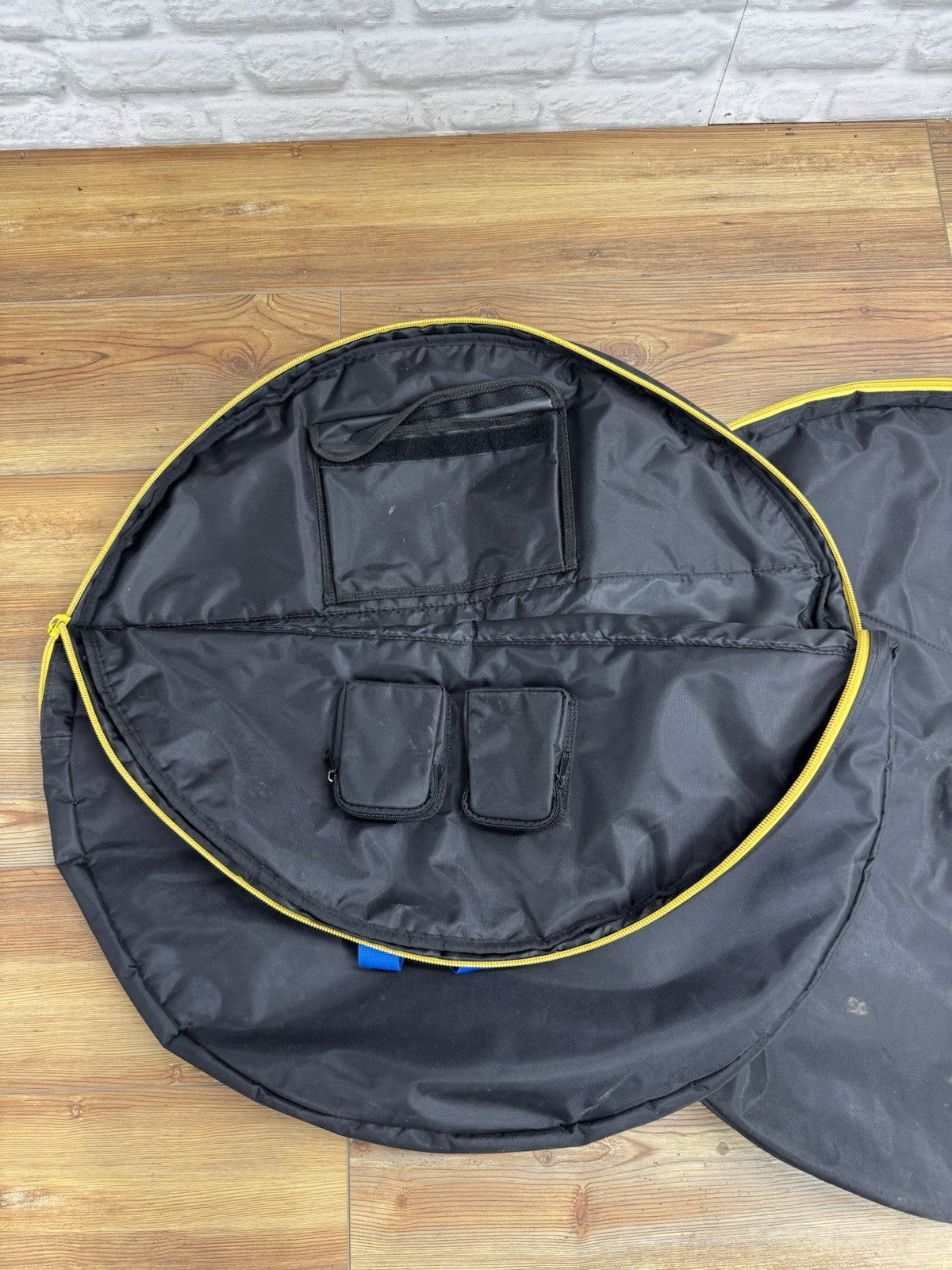 Pair Padded Road MTB Gravel Cycling Wheel Bags 700c