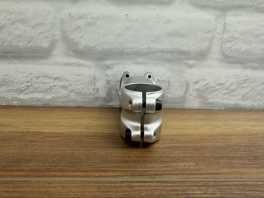 Zipp Service Course Stem 90mm Clamp 31.8mm +/-6 Deg 1 1/8 in Silver Aluminum