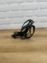 XLAB rear-mounted carbon water bottle cage and saddle rail bracket system