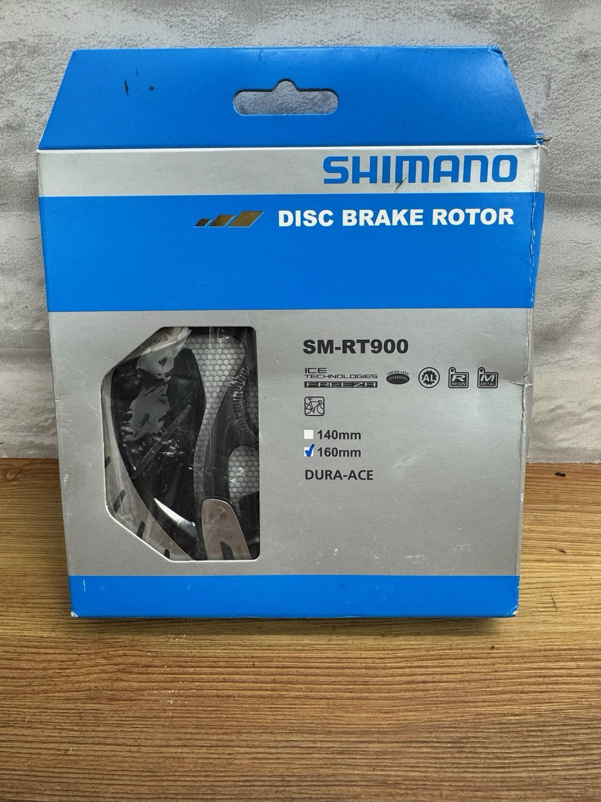 NEW Shimano Dura Ace Disc Bake Rotor SM-RT900 160mm Center Lock Ice Tech  Freeza