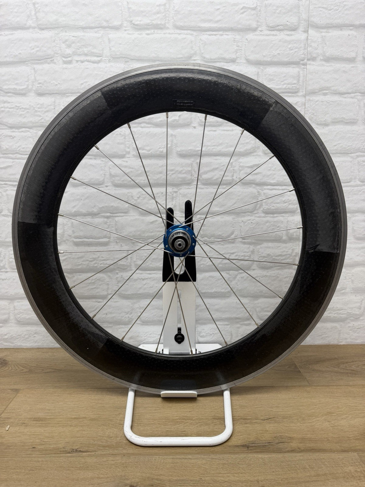Zipp 404 Firecrest Clincher Rim Brake Rear Wheel With White Industries Hub