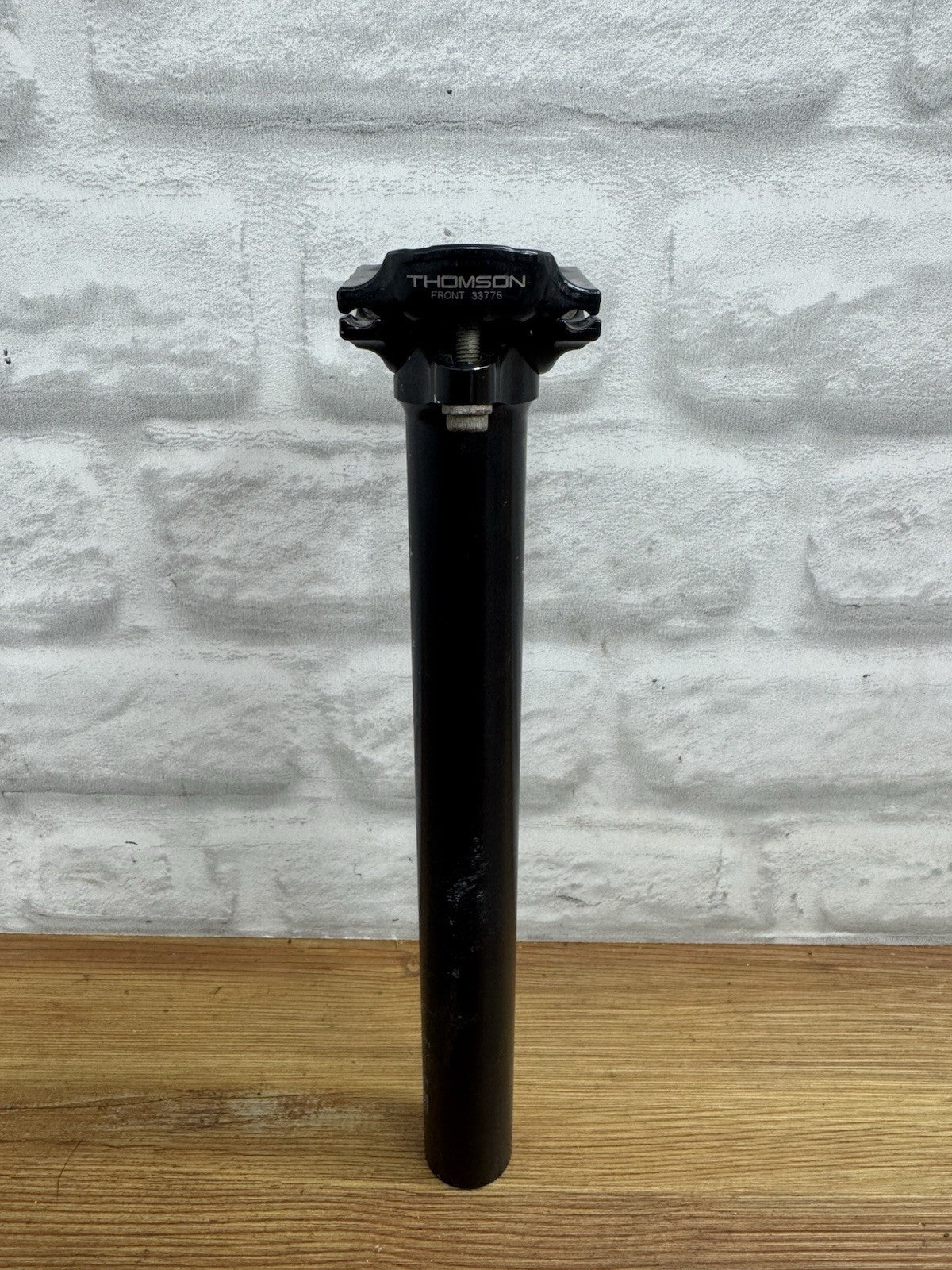 Thomson Elite Bike Bicycle Seatpost 27.2 x 250mm Zero Offset - Black