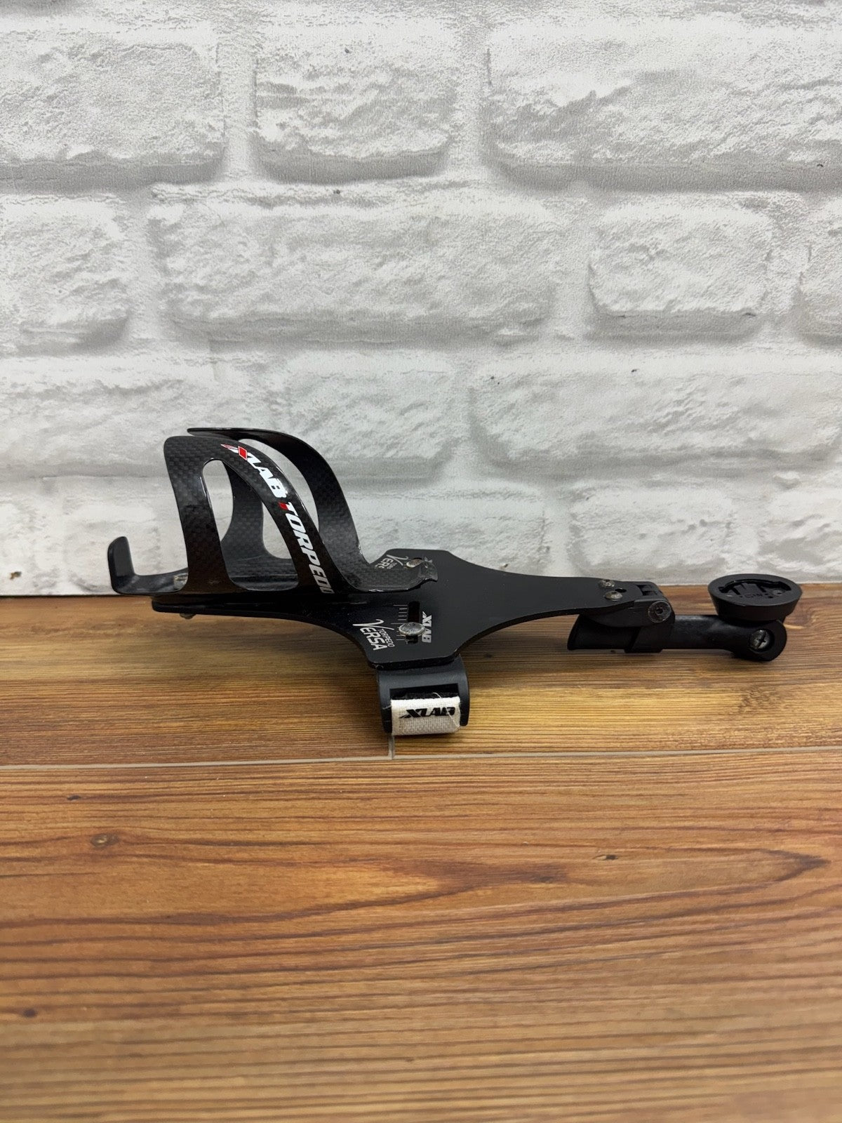 Xlab Torpedo Versa Handlebar Cage and Garmin Mount w/ XLAB Torpedo Carbon Cage