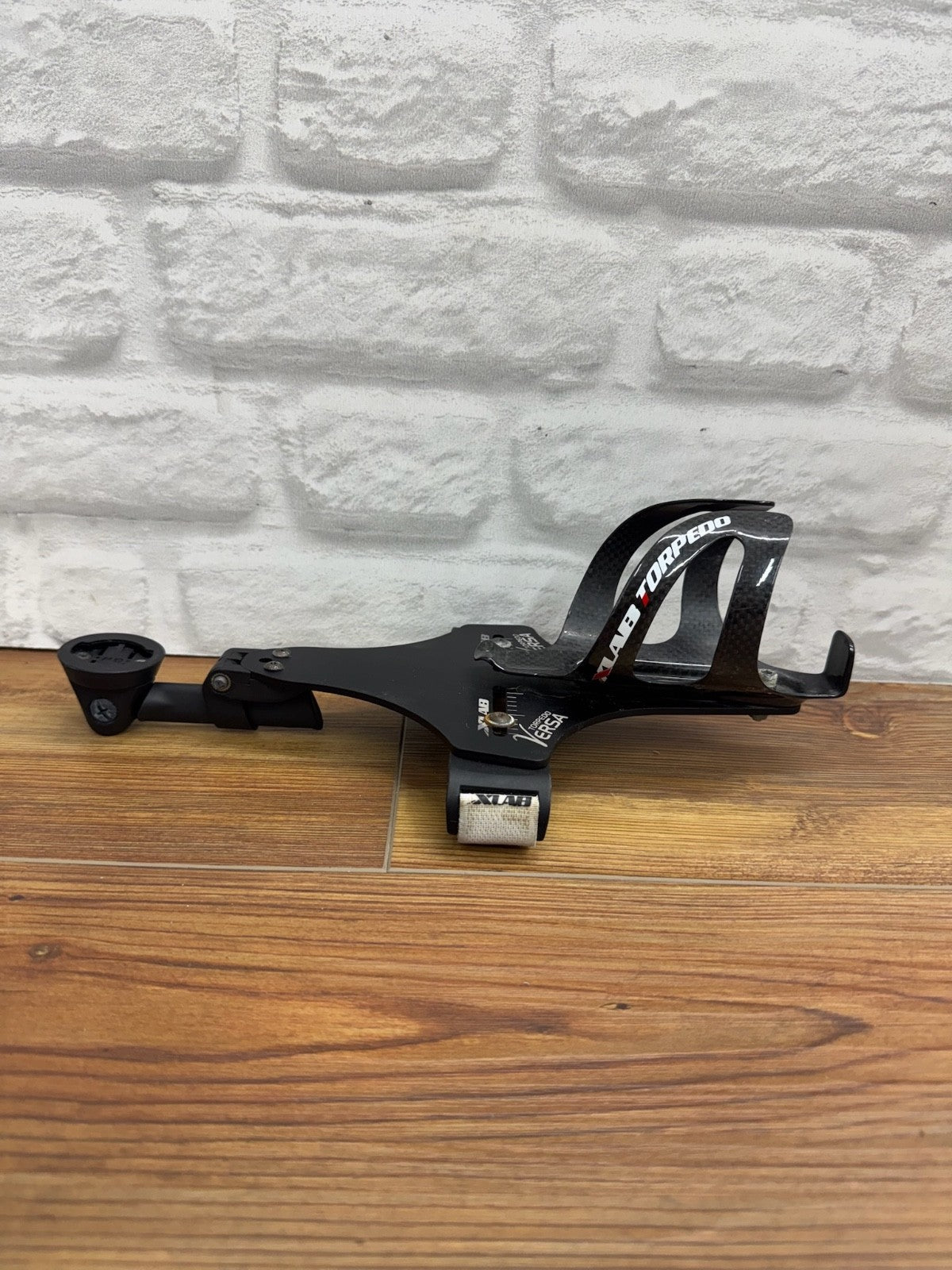 Xlab Torpedo Versa Handlebar Cage and Garmin Mount w/ XLAB Torpedo Carbon Cage