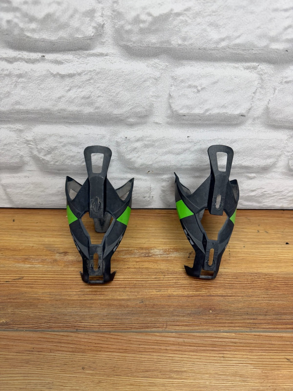 2 X ELITE VICO CARBON BOTTLE CAGES