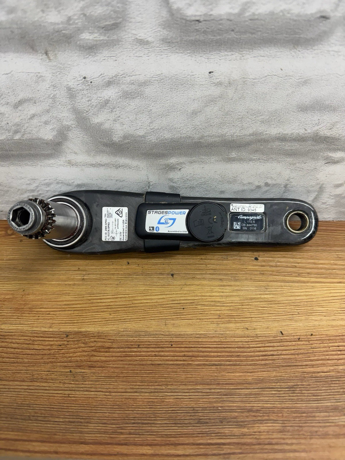 Campagno Record Stages Power Meter Crank Arm