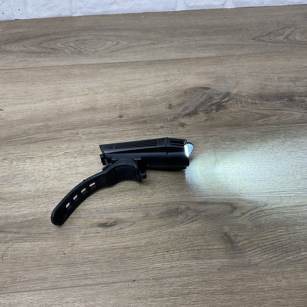 Ascher Bicycle Headlight Black Detachable Flashlight/ Handlebar Flashlight 