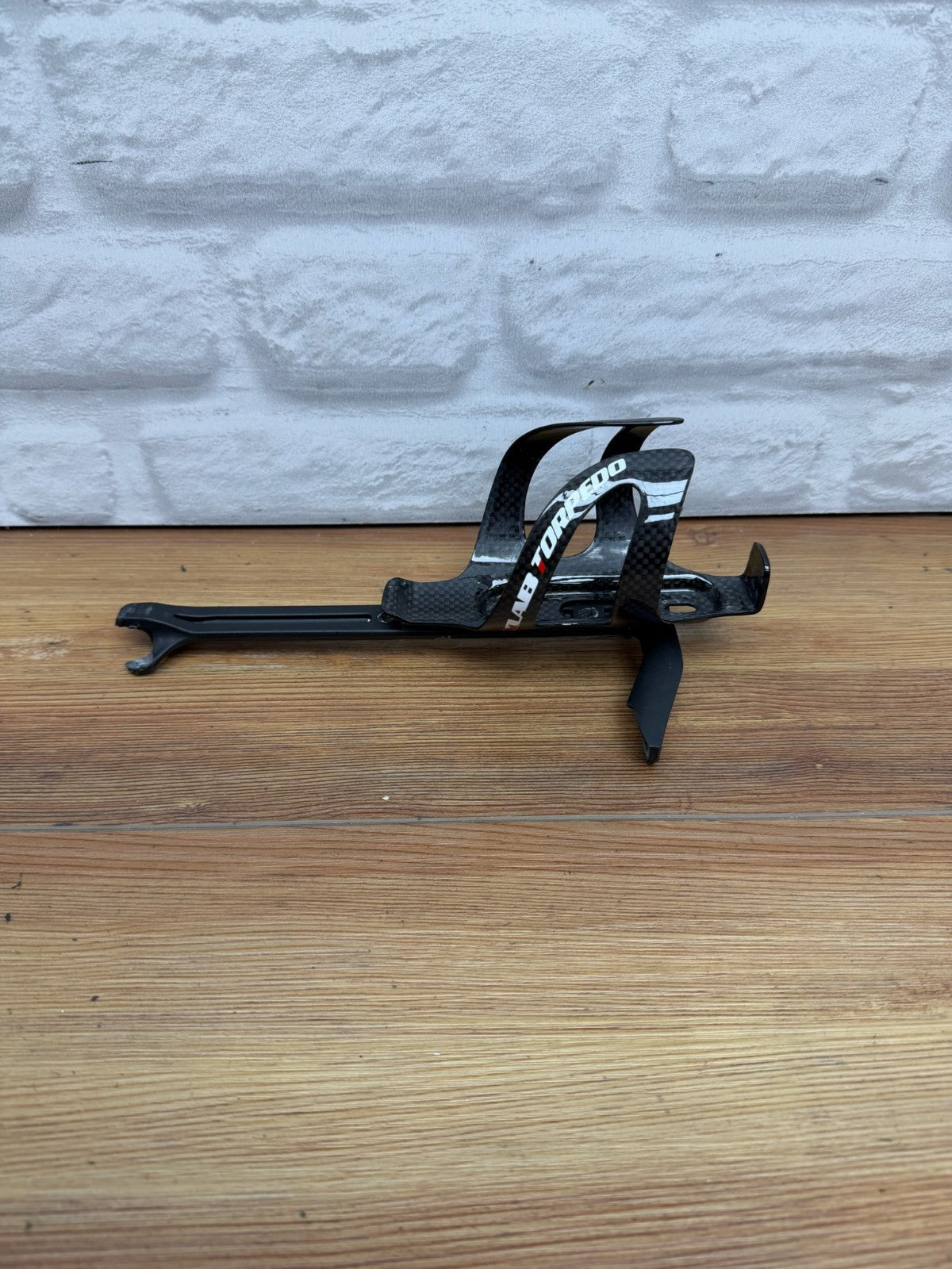 XLAB Torpedo Carbon Fiber Black Water Bottle Cage + Mount