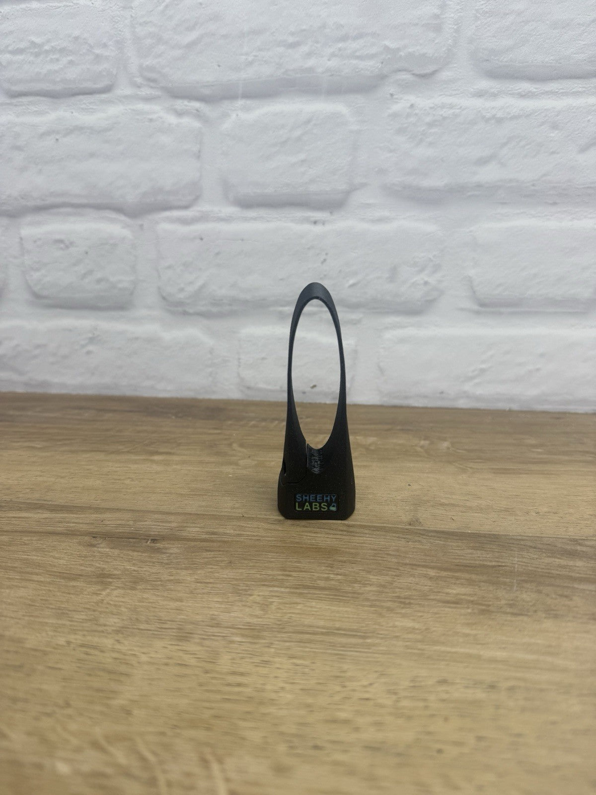 Sheehy Labs 3D-printed black bicycle seatpost mount