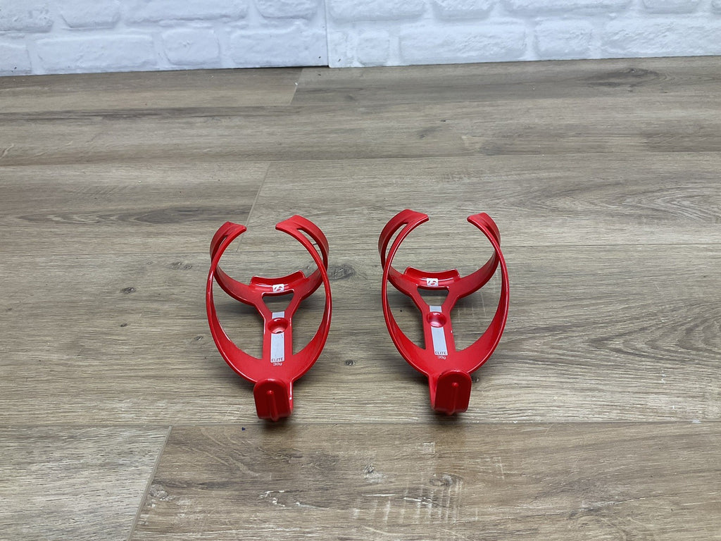 Bontrager Elite Recycled Water Bottle Cages Red Pair