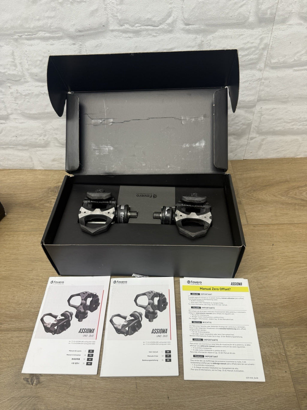 Favero Assioma DUO Power Meter Pedal System