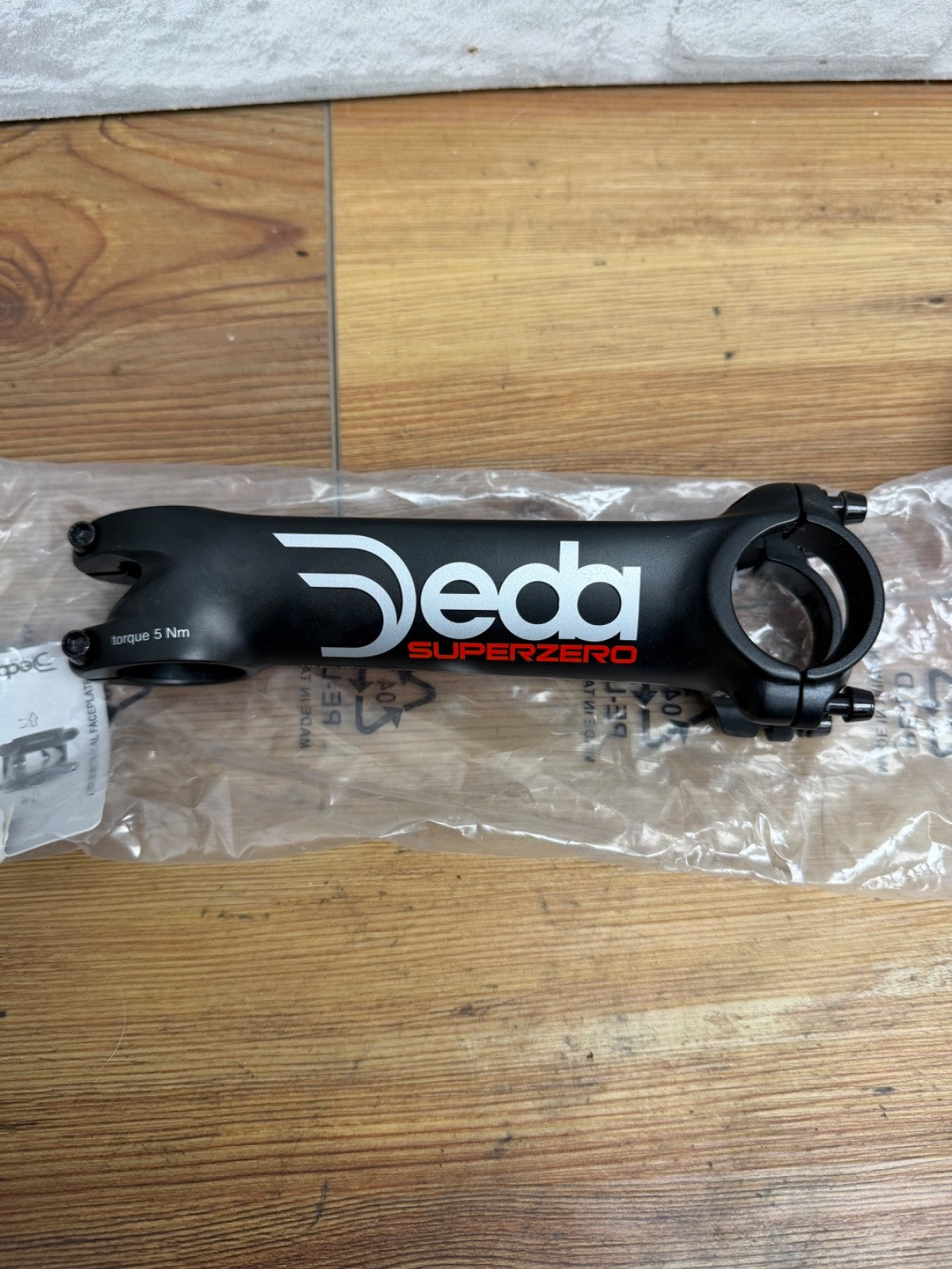 TAKE OFF Deda Elementi Superzero Stem 140mm +/-8deg