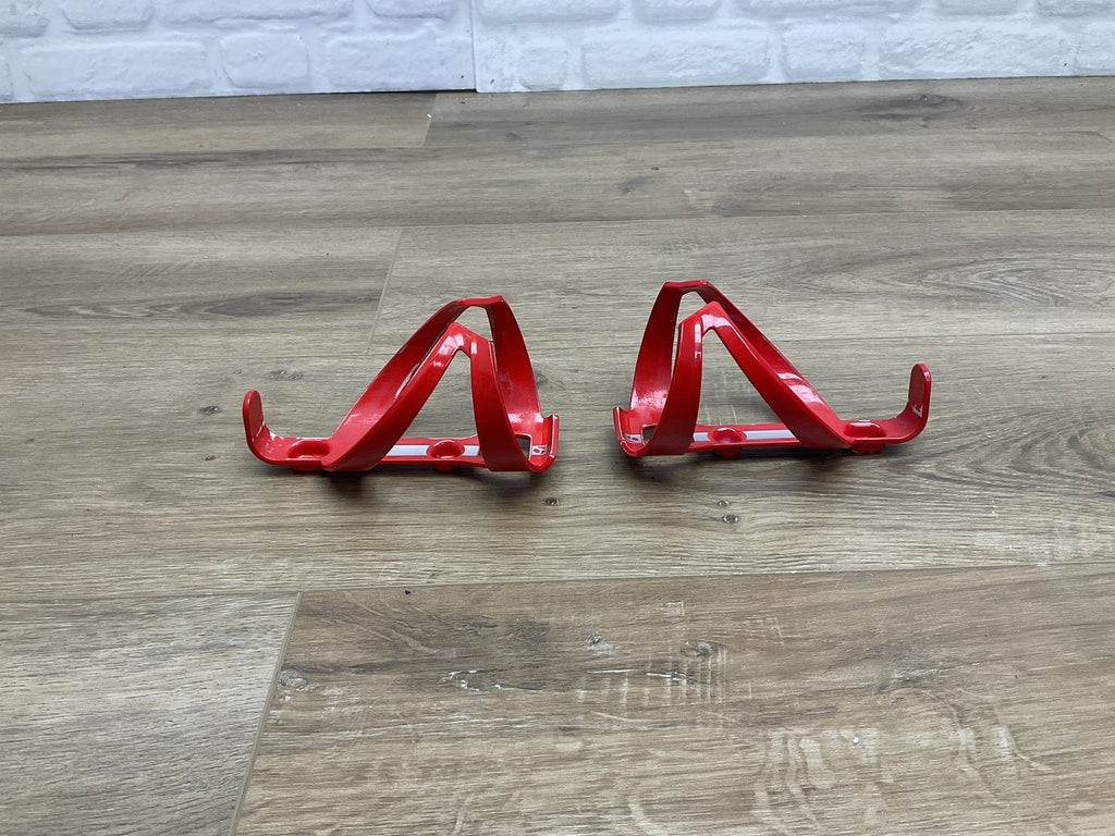Bontrager Elite Recycled Water Bottle Cages Red Pair