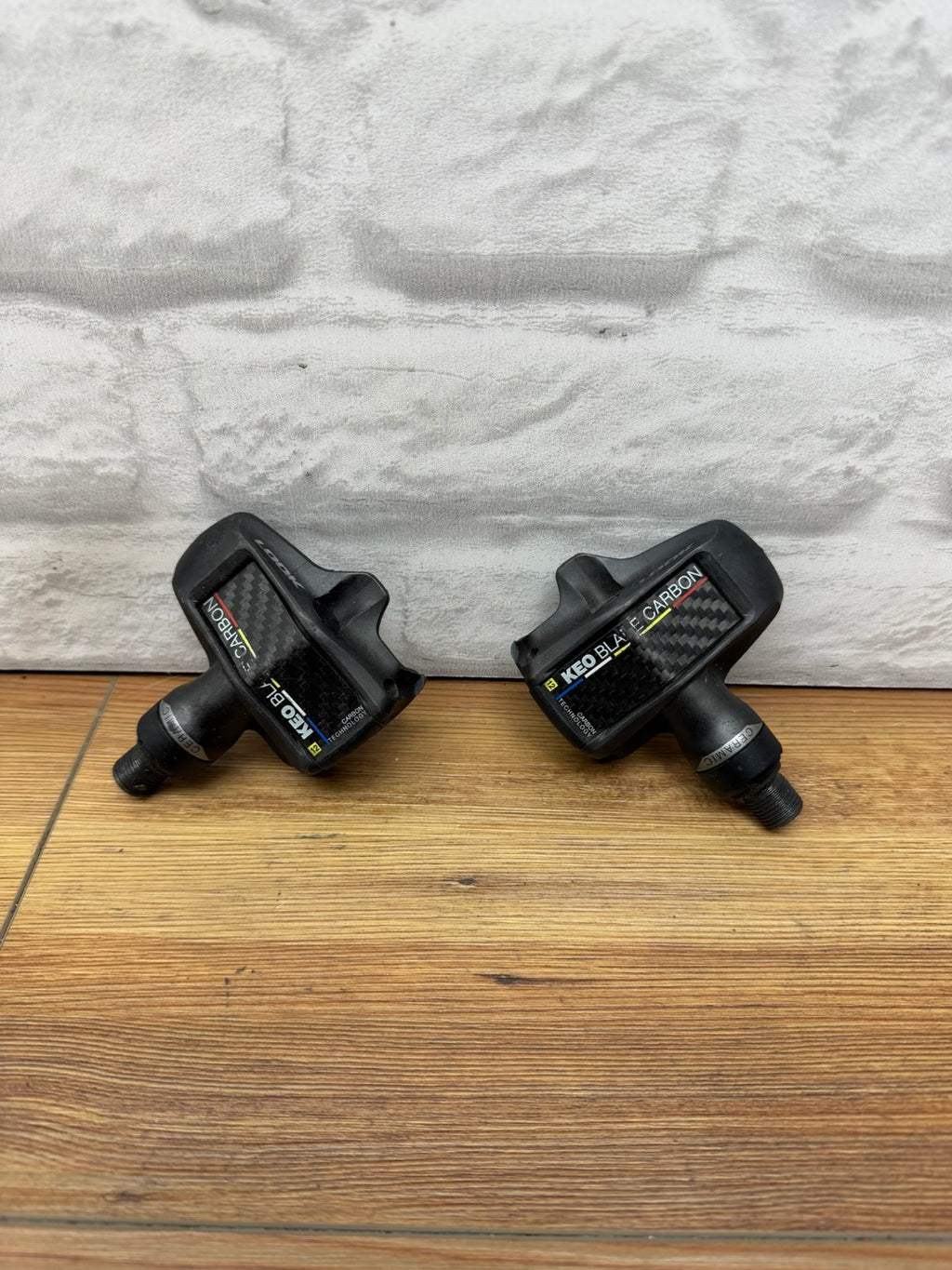 LOOK KEO Blade Carbon Ceramic Road Bike Pedals 12 nm Plates Pair Lightweight Keo