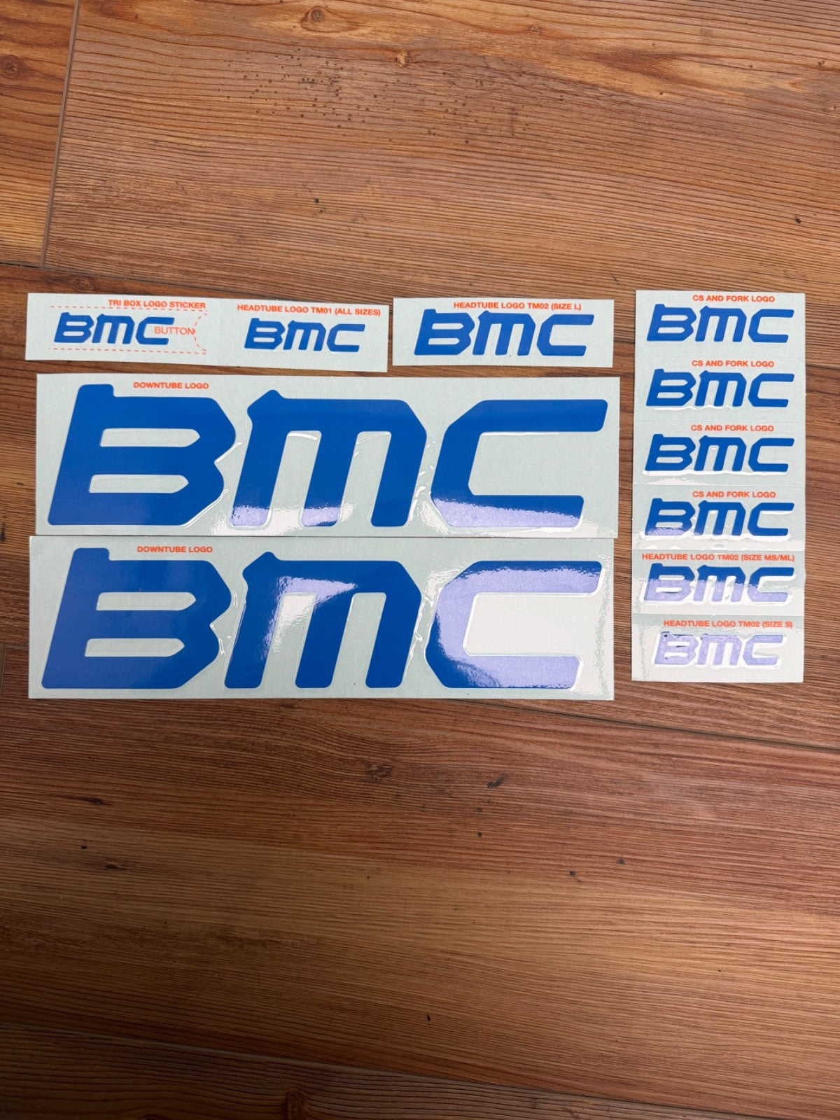 BMC TimeMachine 01 Decal Sticker Set
