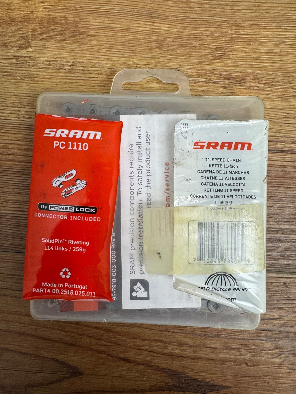 SRAM PC 1110 11 Speed Chain - Powerlock 114 Link