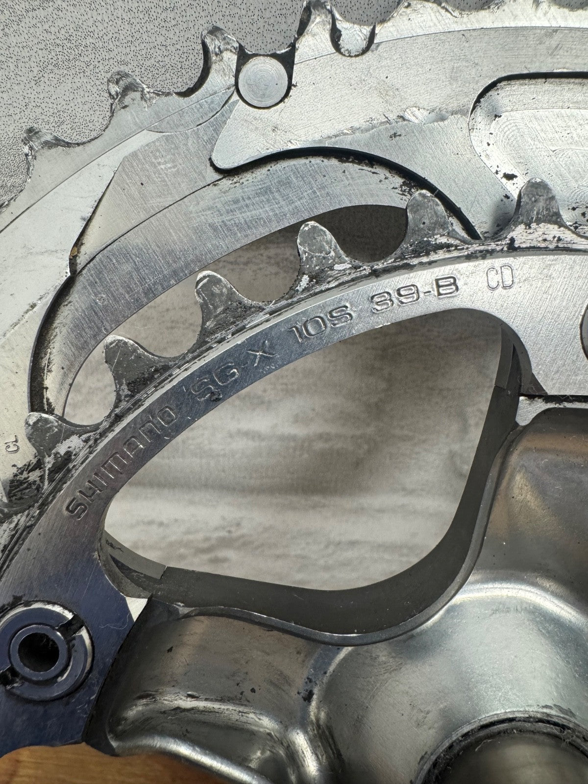 Shimano Dura-Ace SG-X 53-B Crankset Alloy 53/39T 175mm 10-Speed