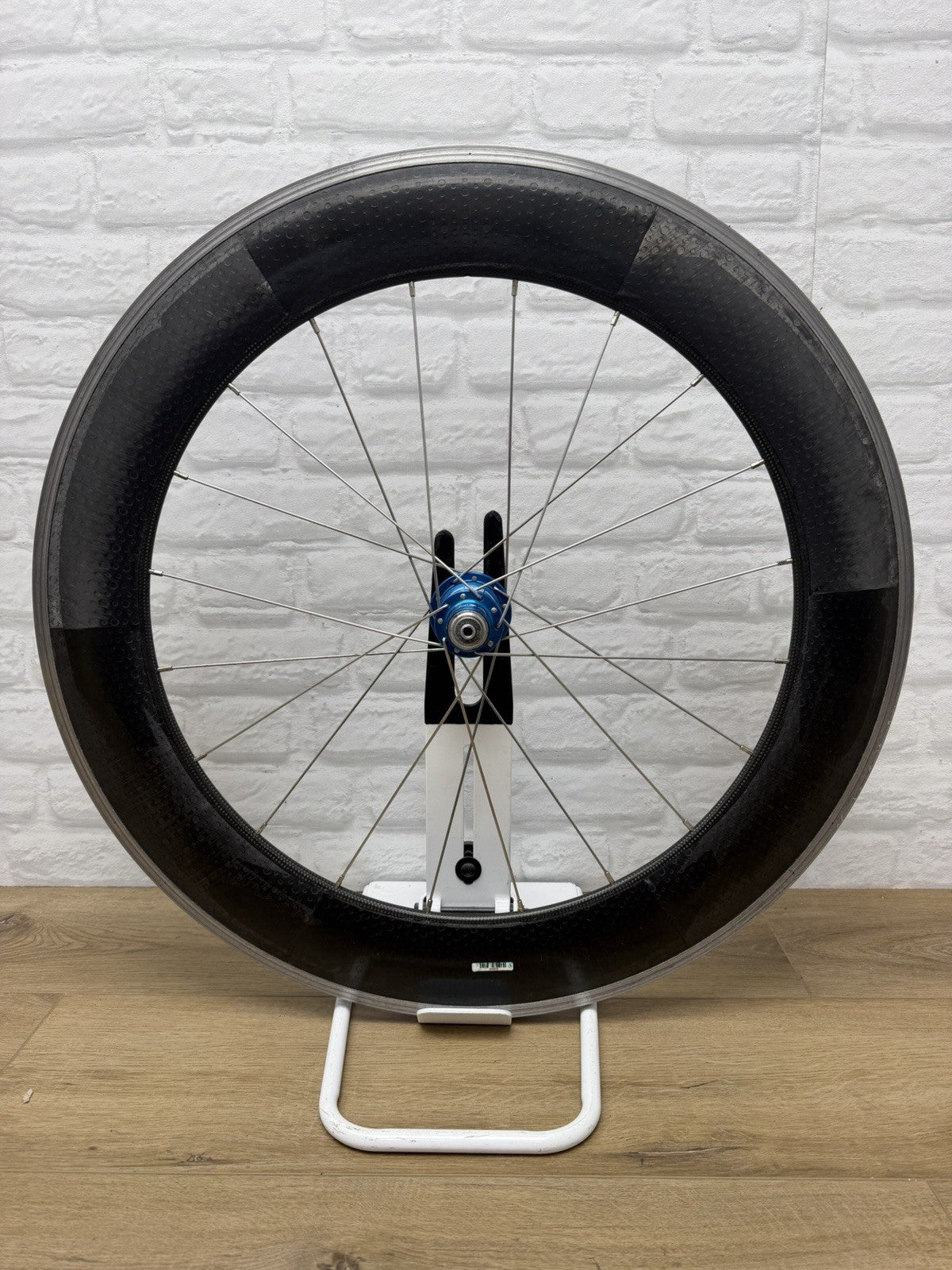 Zipp 404 Firecrest Clincher Rim Brake Rear Wheel With White Industries Hub