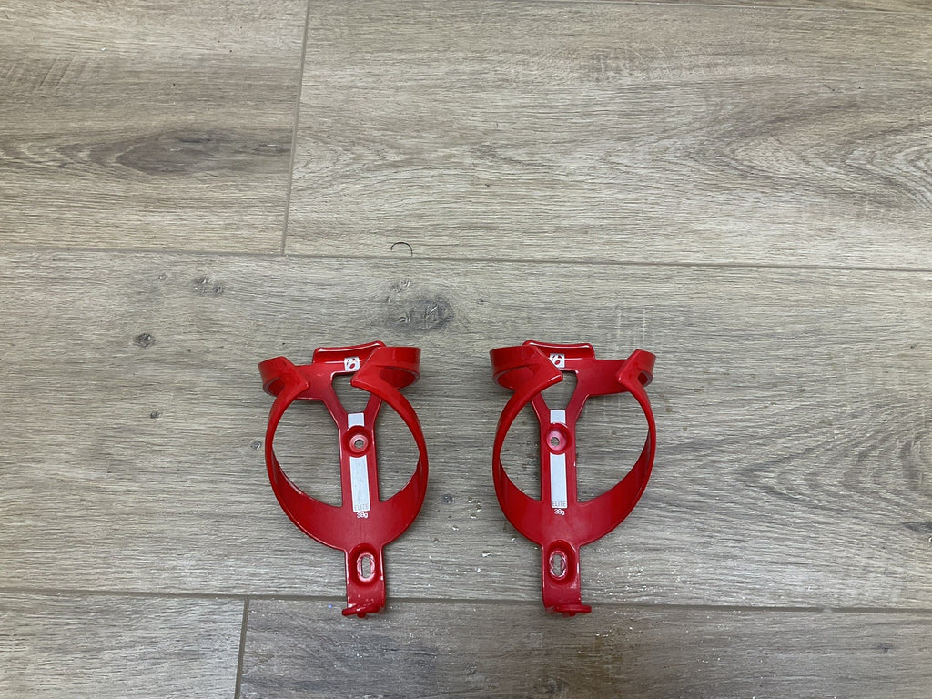 Bontrager Elite Recycled Water Bottle Cages Red Pair