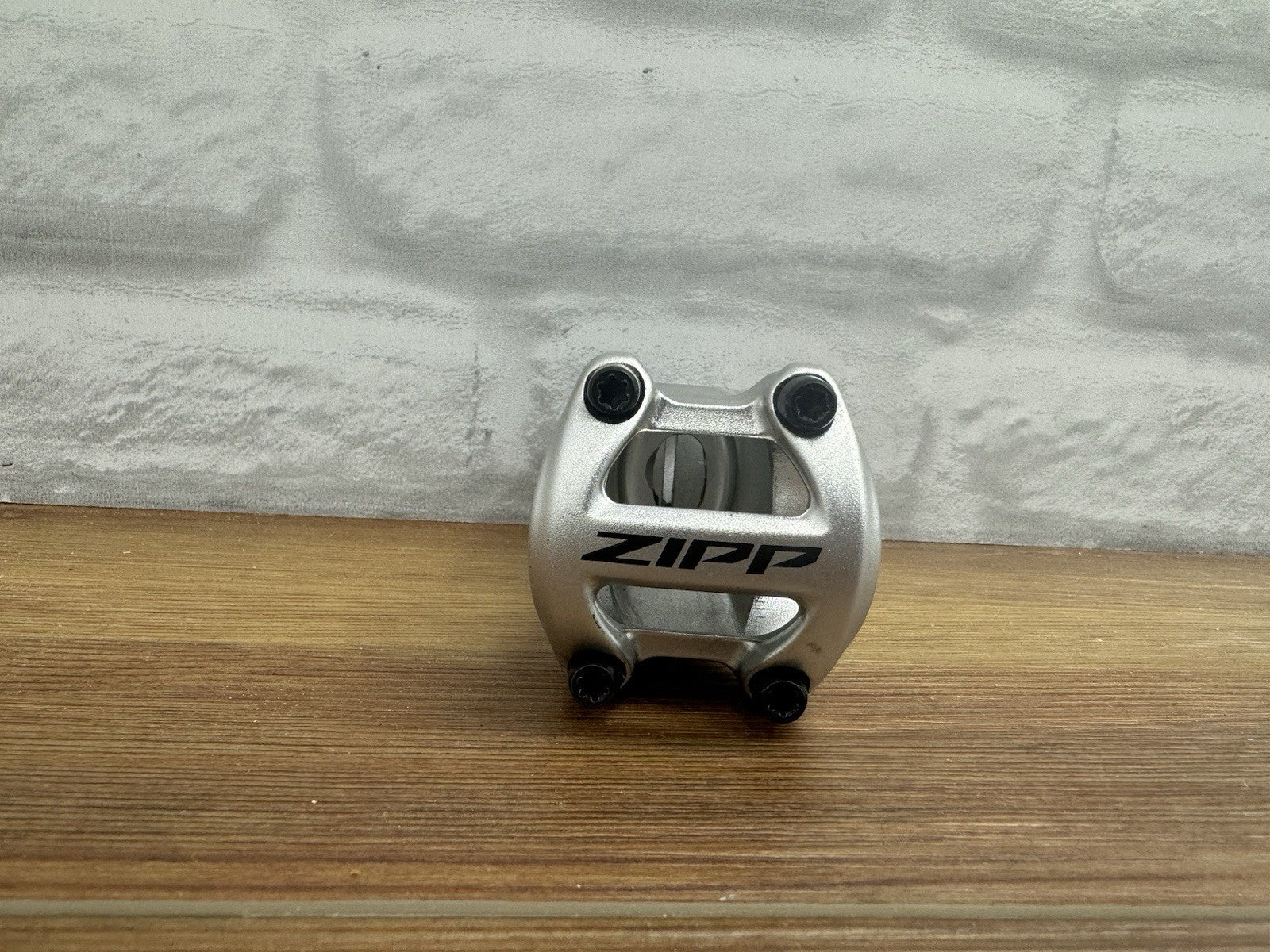 Zipp Service Course Stem 90mm Clamp 31.8mm +/-6 Deg 1 1/8 in Silver Aluminum