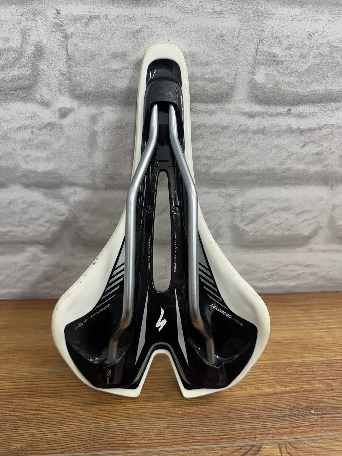 Specialized Body Geometry Toupe Hollow Cr-Mo Rails 155mm Saddle