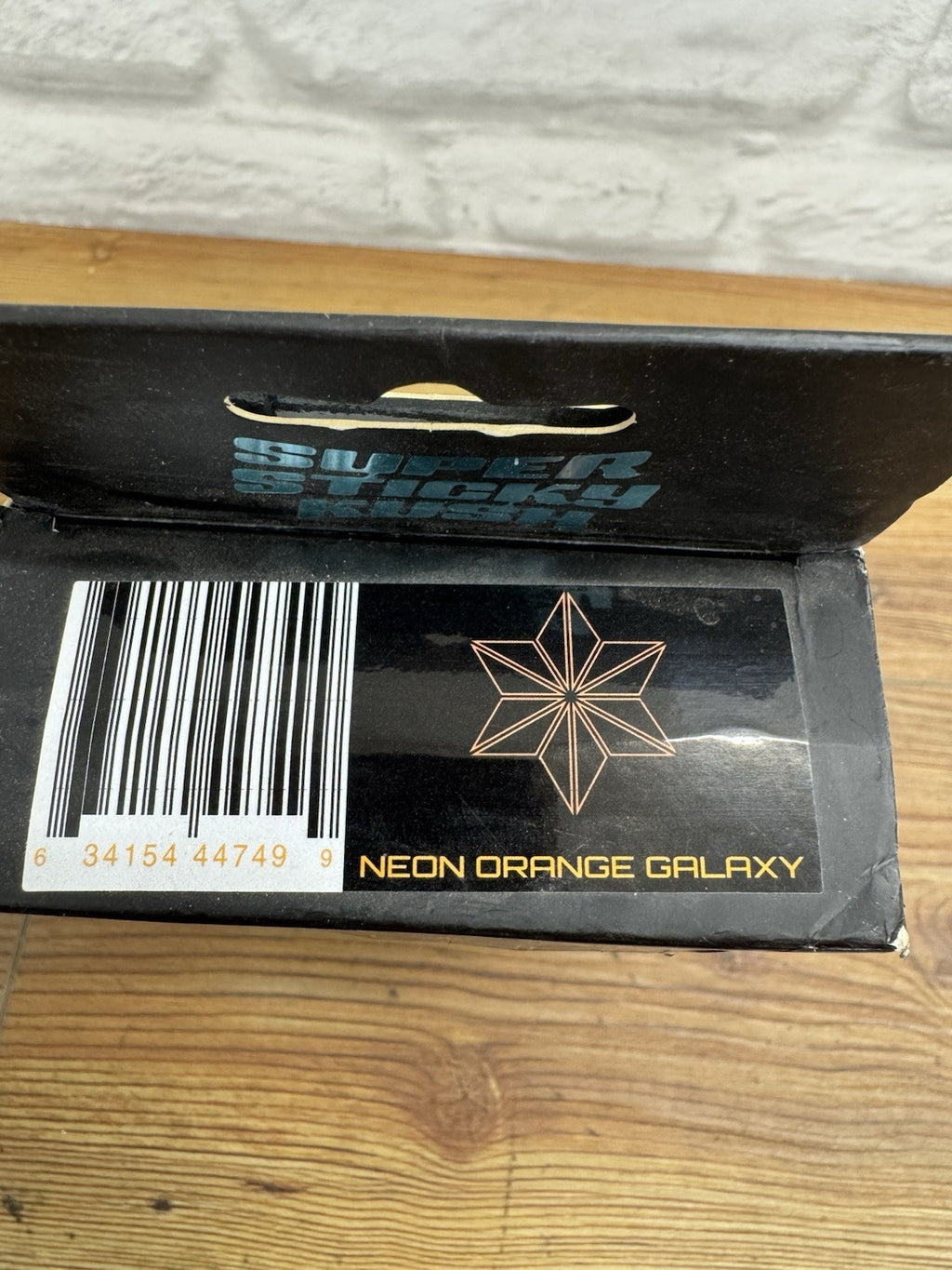 Supacaz Super Sticky Kush Bar Tape — Neon Orange Galaxy