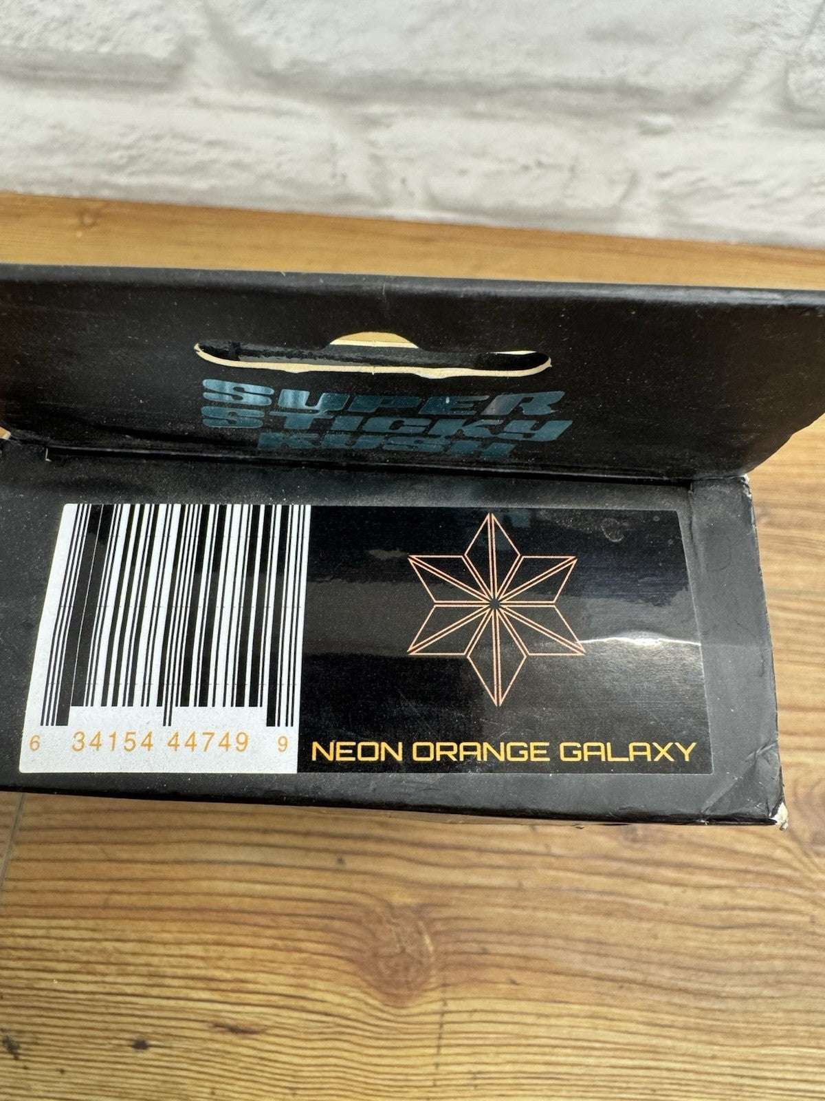 Supacaz Super Sticky Kush Bar Tape — Neon Orange Galaxy
