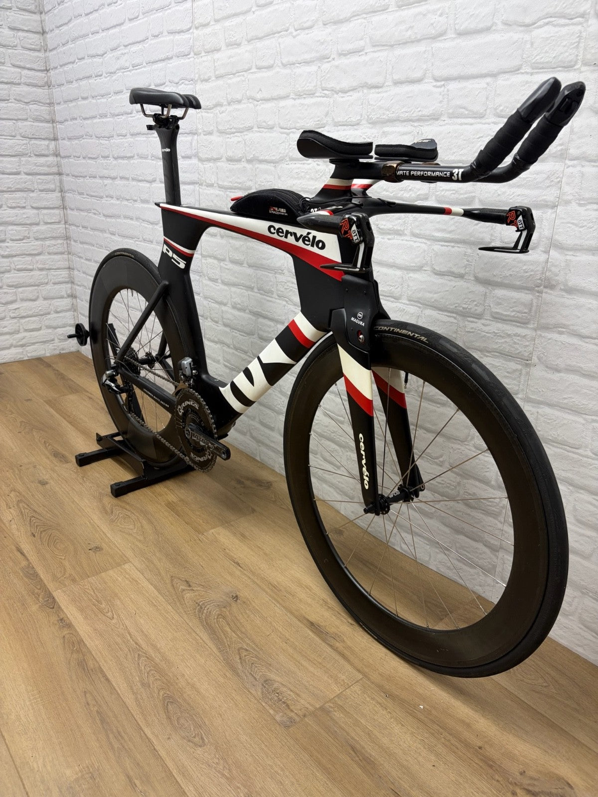Cervelo P5 Six 58cm Triathlon Bike