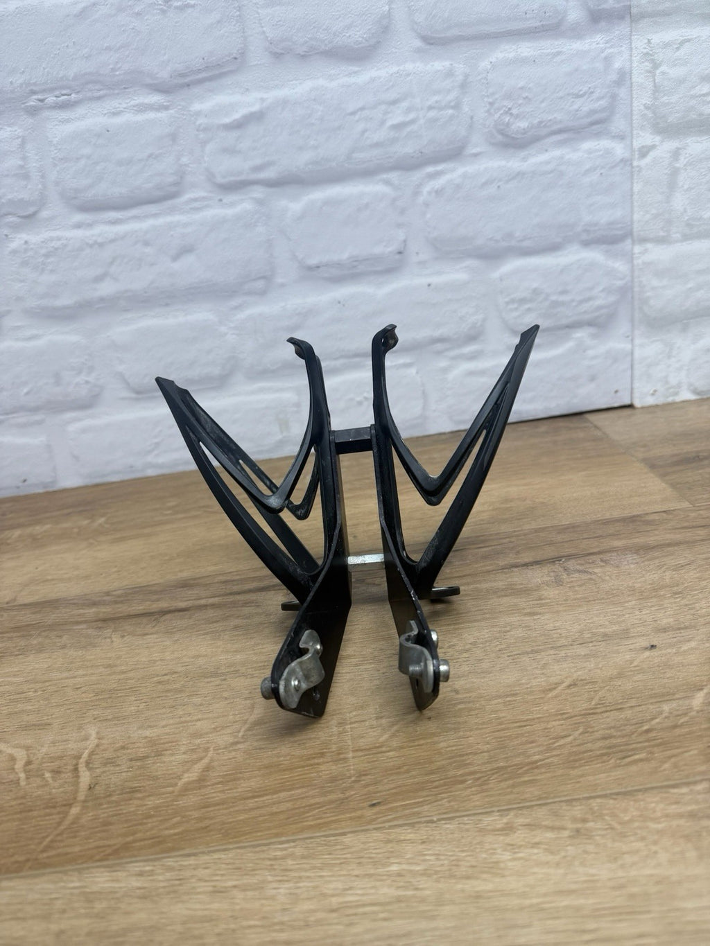 XLAB rear-mounted carbon water bottle cage and saddle rail bracket system