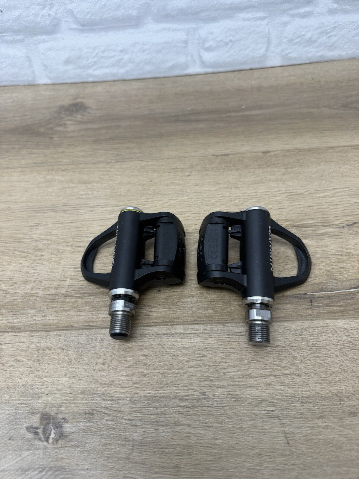 Garmin Rally RS Power Meter Pedals Shimano SPD-SL For Parts Or Repair Only