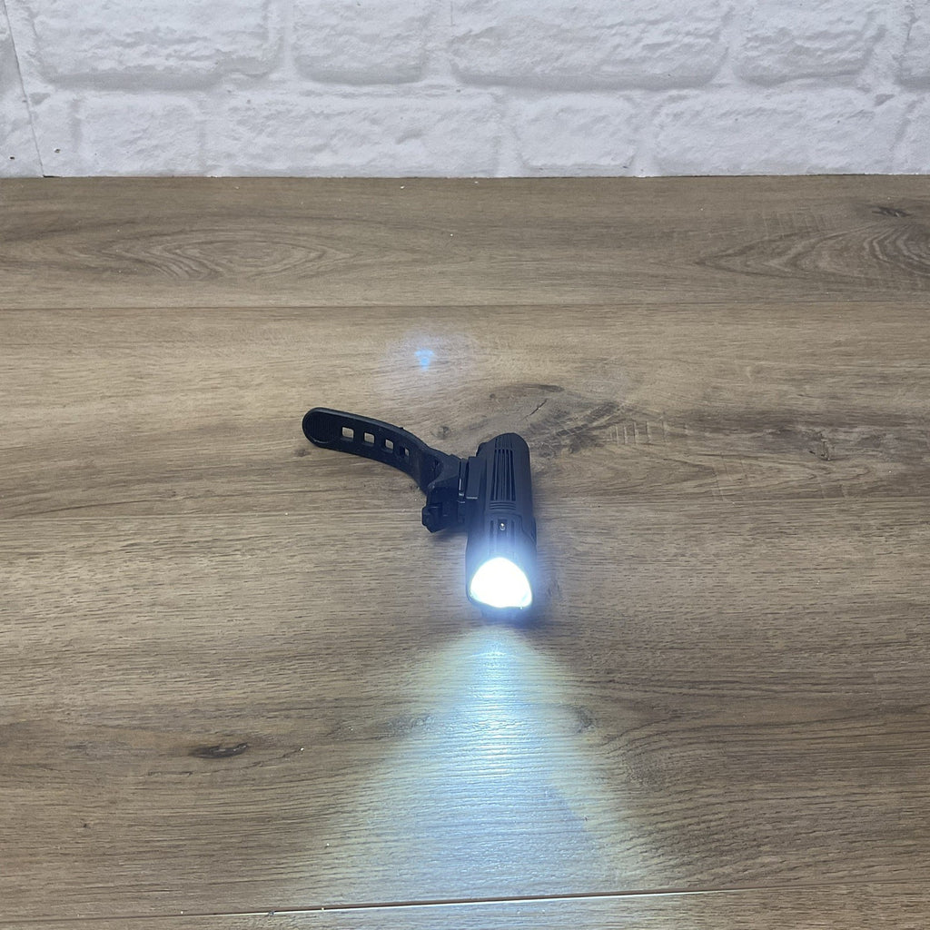 Ascher Bicycle Headlight Black Detachable Flashlight/ Handlebar Flashlight 