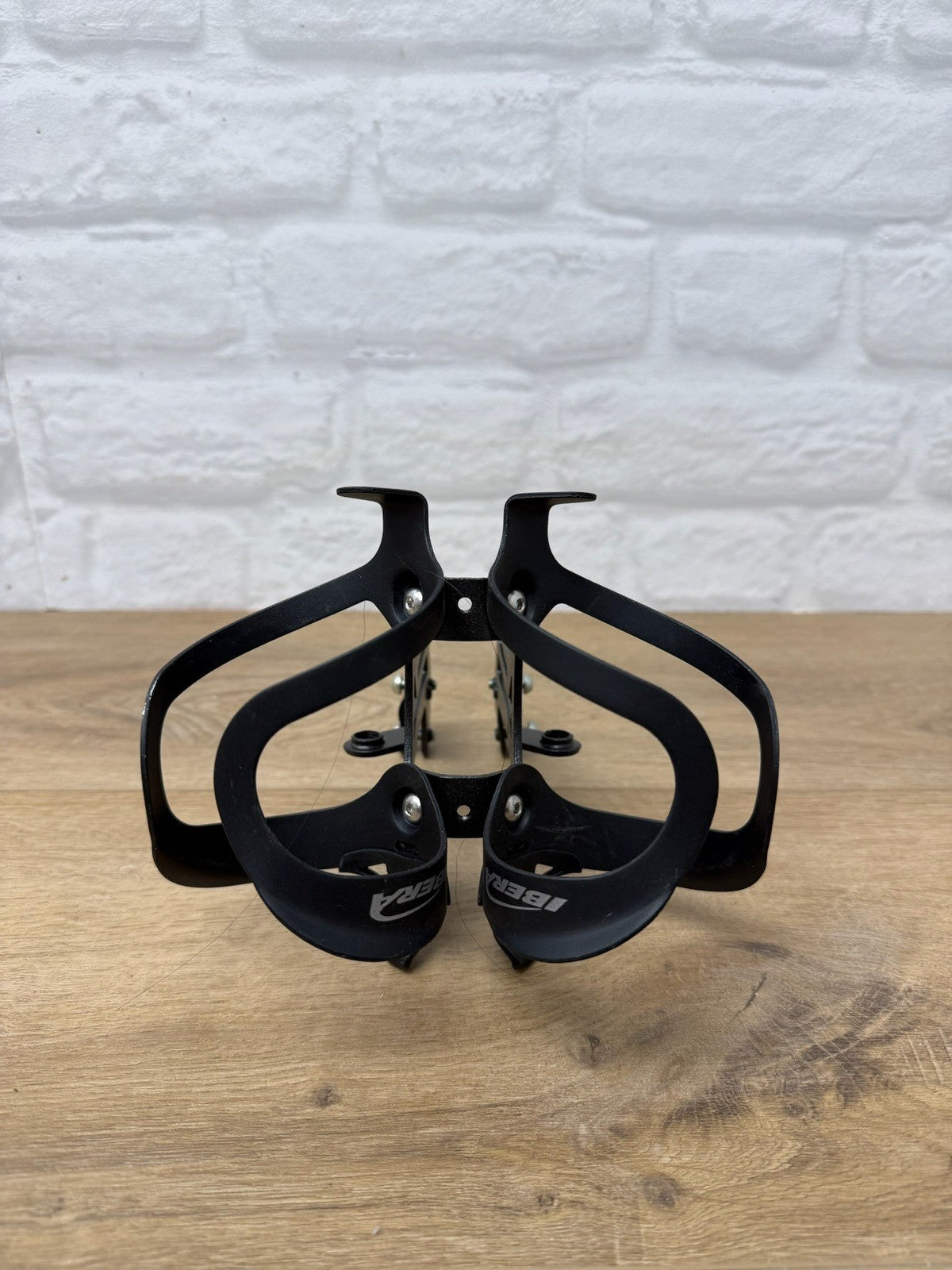 TriSeven Dual Water Bottle Cage Adapter With IBERA aluminum Bottle Cages Set