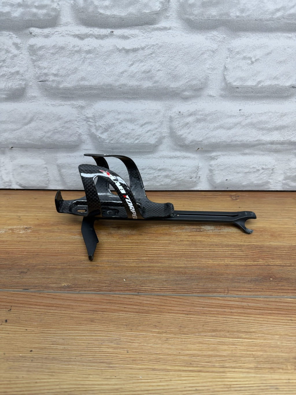 XLAB Torpedo Carbon Fiber Black Water Bottle Cage + Mount
