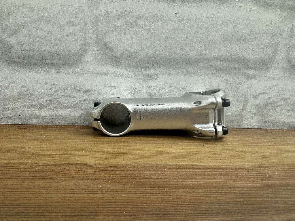 Zipp Service Course Stem 90mm Clamp 31.8mm +/-6 Deg 1 1/8 in Silver Aluminum